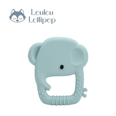 Loulou Lollipop - 可愛造型矽膠固齒器-快樂小象