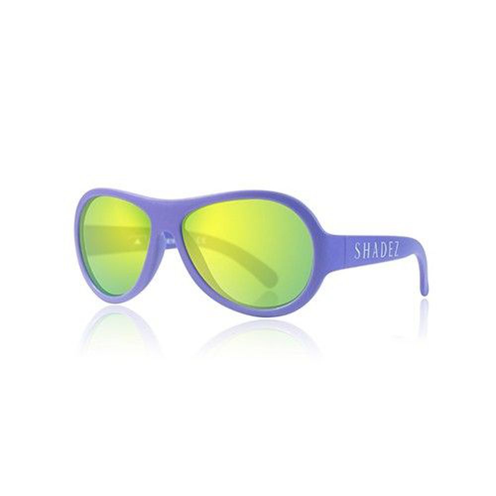 瑞士 SHADEZ - 可彎折嬰幼兒時尚太陽眼鏡-帥氣藍紫 (7Y~15Y)