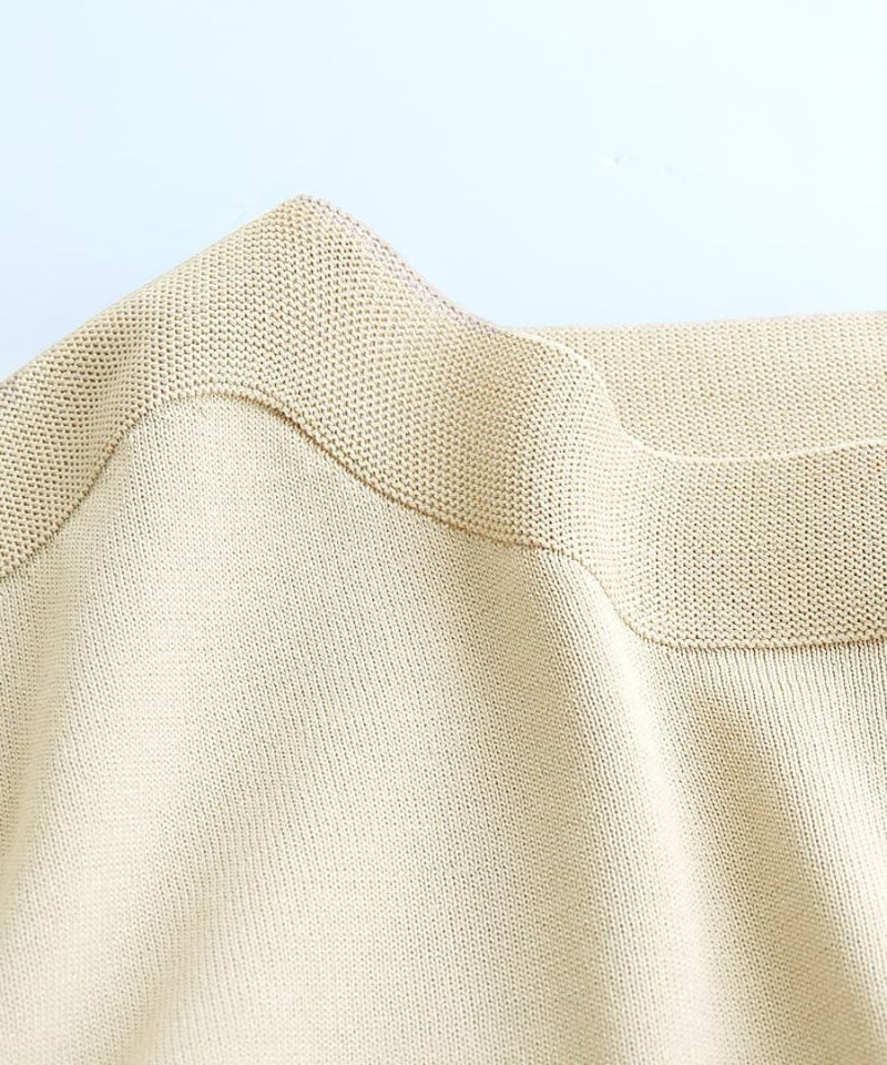 日本 zootie - 優雅船型領薄針織澎澎袖上衣-薄荷