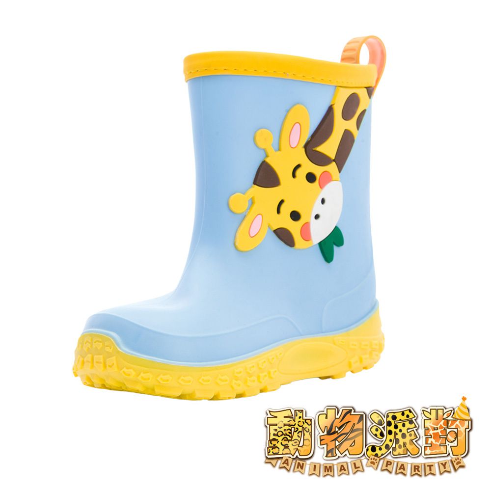 ARNOR 動物派對 童鞋 雨鞋 ASKL60086-輕量防水，穿脫方便-藍-(中大童段)