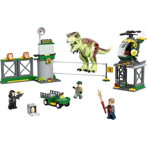 樂高 LEGO - 樂高積木 LEGO《 LT76944 》Jurassic World 侏儸紀世界系列 - T. rex Dinosaur Breakout-140pcs