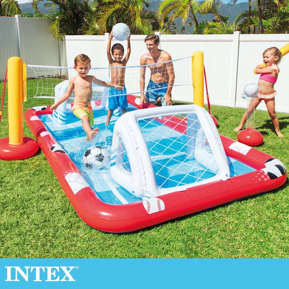 INTEX - 運動樂園大型戲水池325x267x102cm(470L)適用3歲+(57147NP)