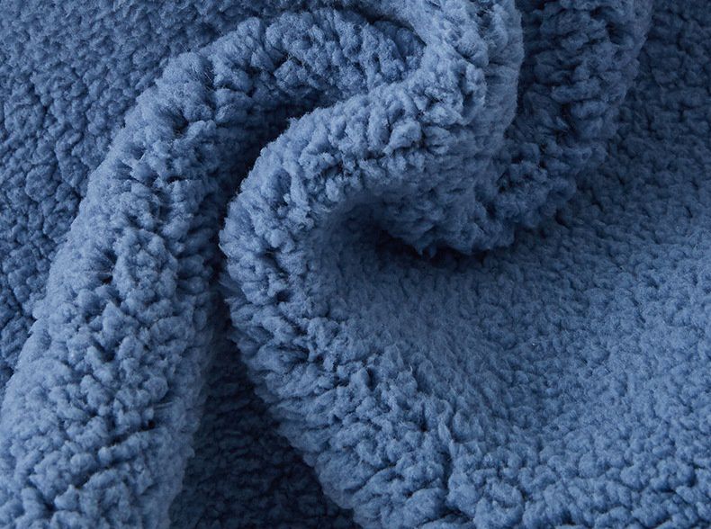 羊羔絨保暖加絨背心-熊熊-黃色