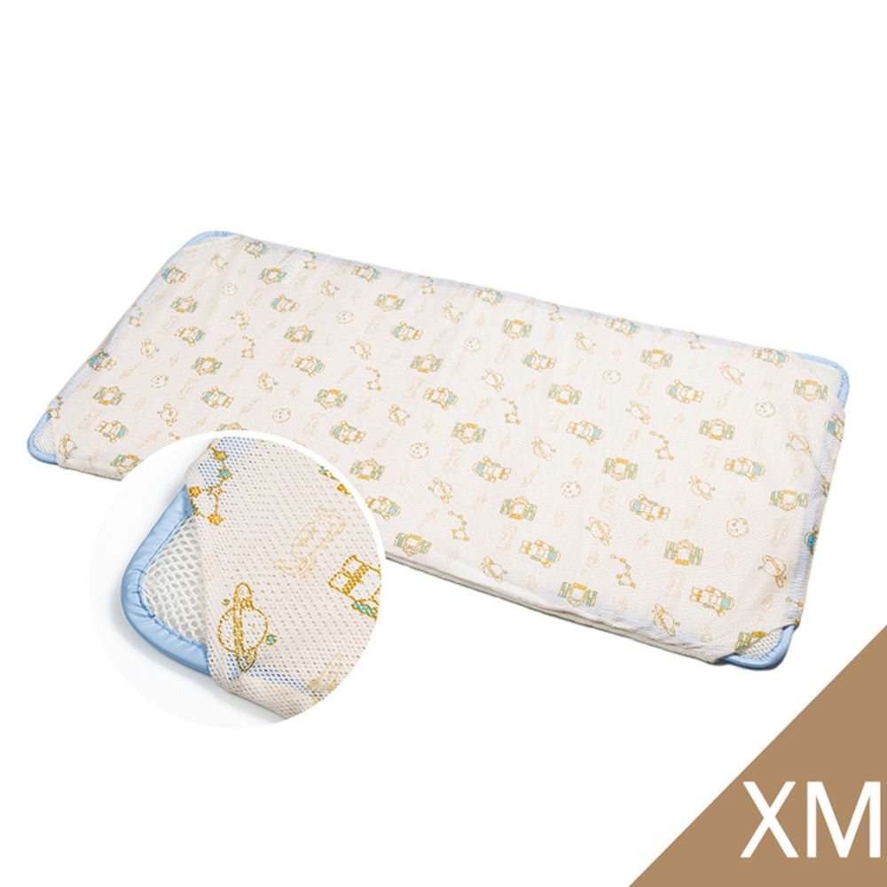 韓國 GIO Pillow - 智慧二合一有機棉超透氣排汗嬰兒床墊-太空探險 (XM號)