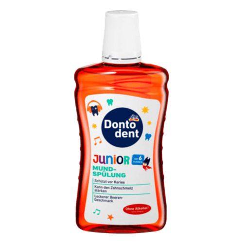 德國 DONTODENT - 兒童果香漱口水-(500ml)