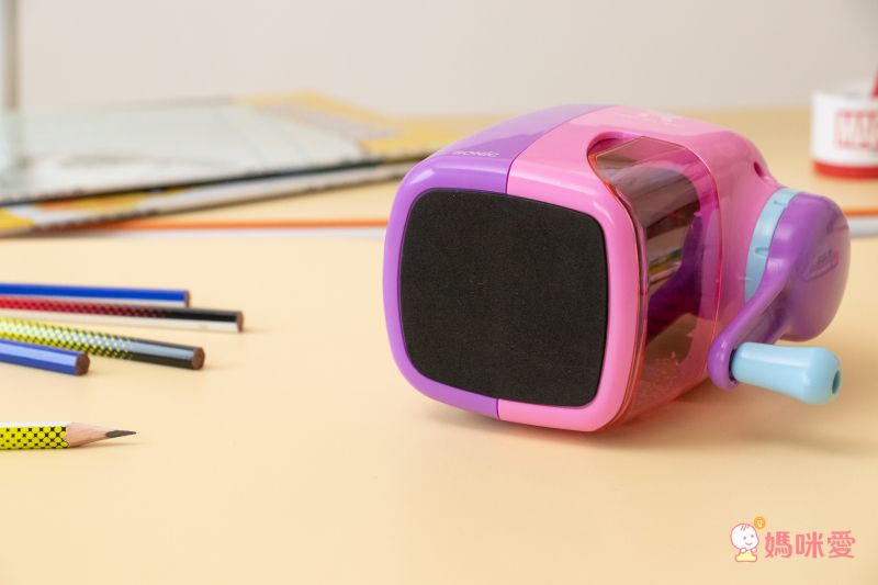 日本文具 SONIC - 自動彈出手動削鉛筆機-深藍