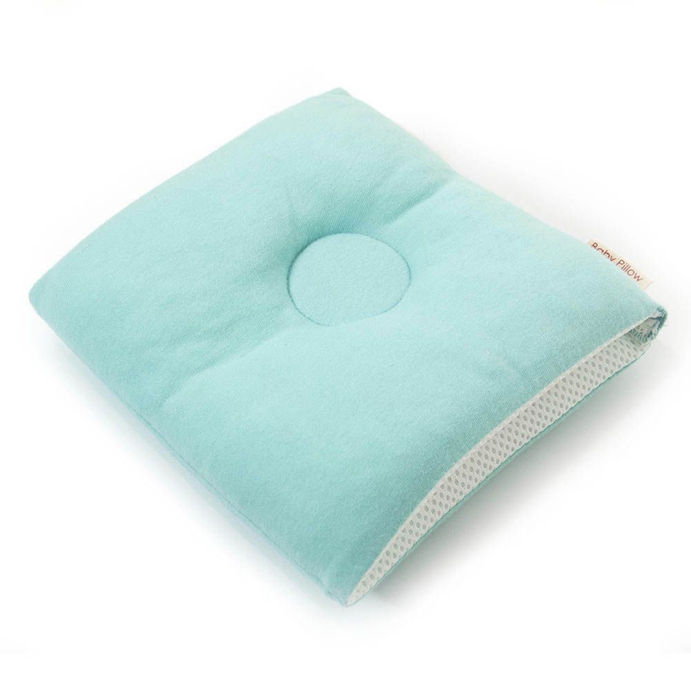 【Baby Pillow】輕便型透氣授乳臂枕-天空藍 (S (約長18 x寬18 x高6cm))