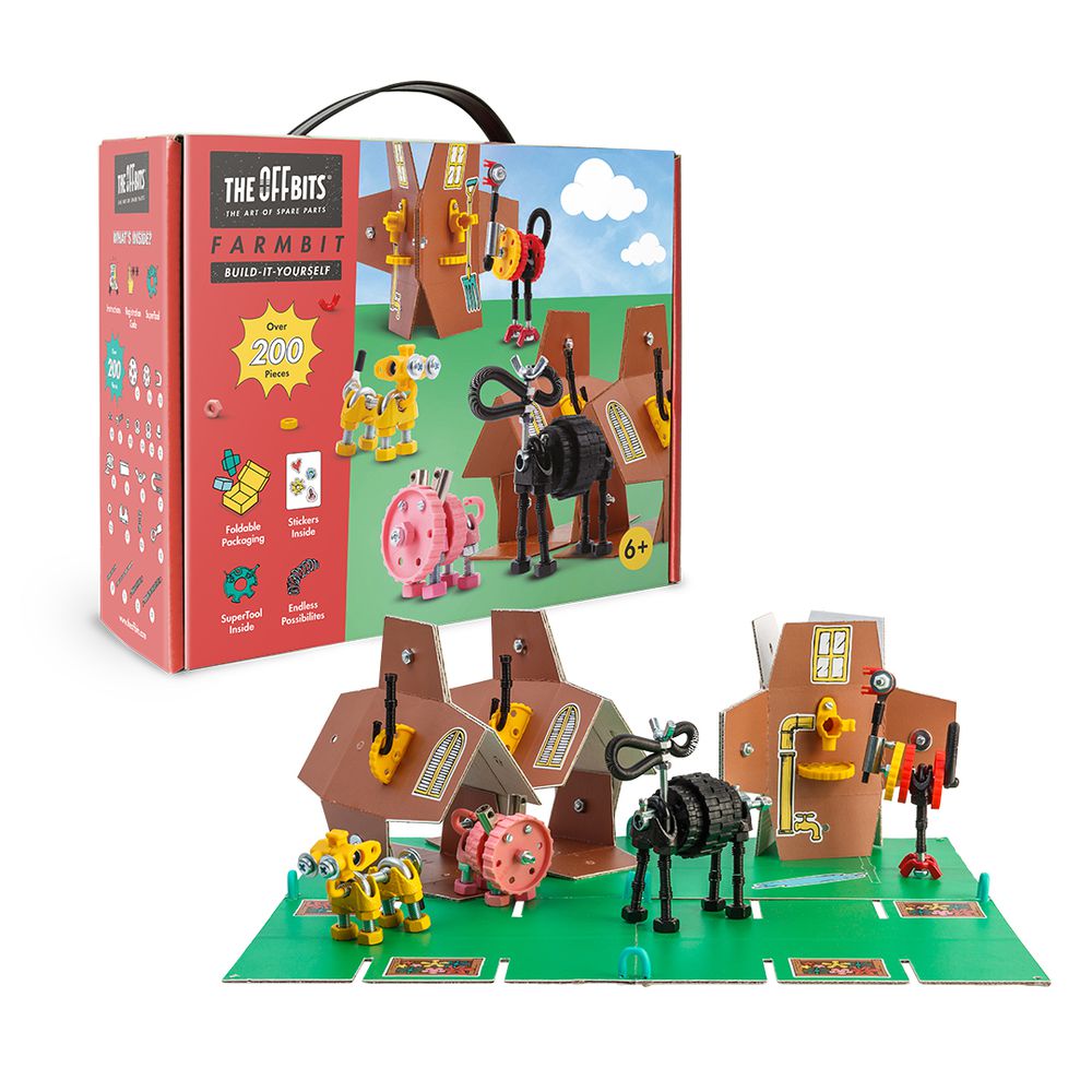 以色列 theOffBits - 機械積木-農場遊戲盒