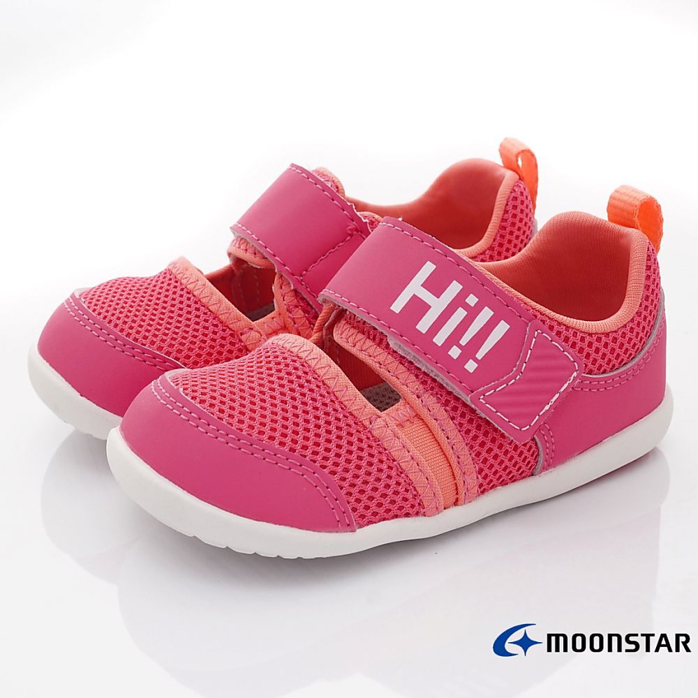 MOONSTAR日本月星 - HI系列寶寶學步鞋(寶寶段)-粉