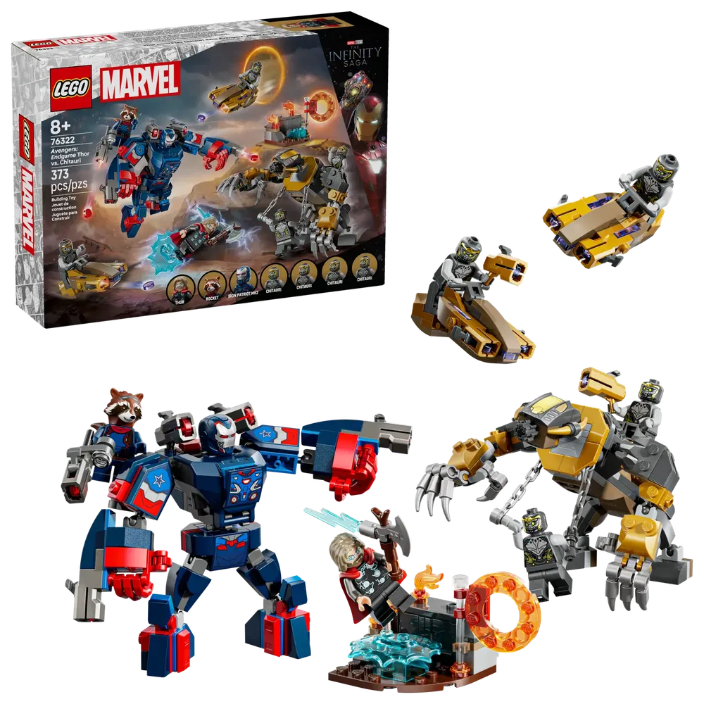 LEGO 76322 《復仇者聯盟：終局之戰》索爾大戰奇塔瑞 Avengers: Endgame Thor vs. Chitauri