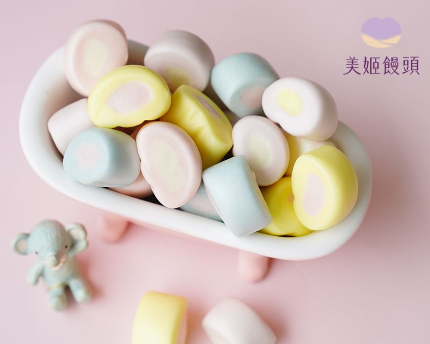 美姬饅頭 - 棉花糖造型鮮乳小饅頭 (180g)