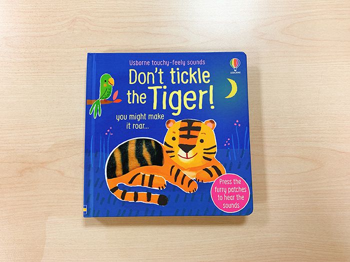 Don't Tickle the Tiger 老虎搔搔癢（觸摸音效書）-硬頁