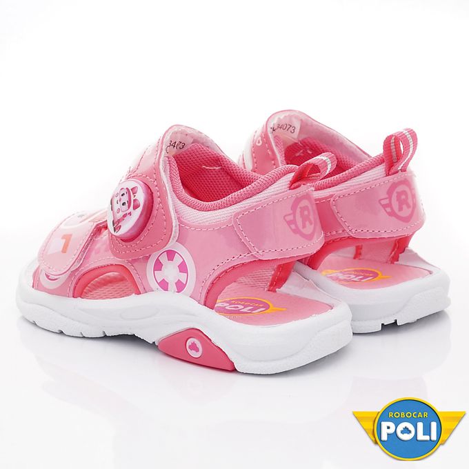 POLI電燈涼鞋-POKT34073粉(中小童)-涼鞋-粉