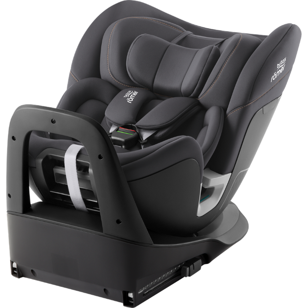 德國SWIVEL 0-7歲ISOFIX 360度旋轉汽座-月光灰-(贈皮椅保護墊)