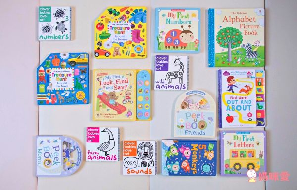 0歲培養親子共讀❤療癒系英文厚頁書 / 音效書 / 觸摸書