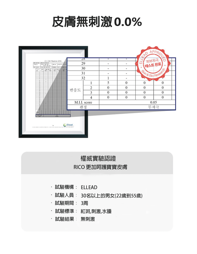 韓國RICO baby - 嬰兒潔牙溼紙巾(30片獨立包裝/盒)-6盒入-效期至：2023/12/14