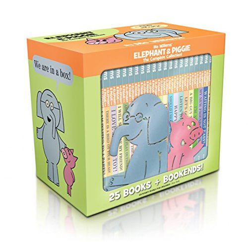 Elephant and Piggie: The Complete Collection 25本精裝本(附金屬書檔)