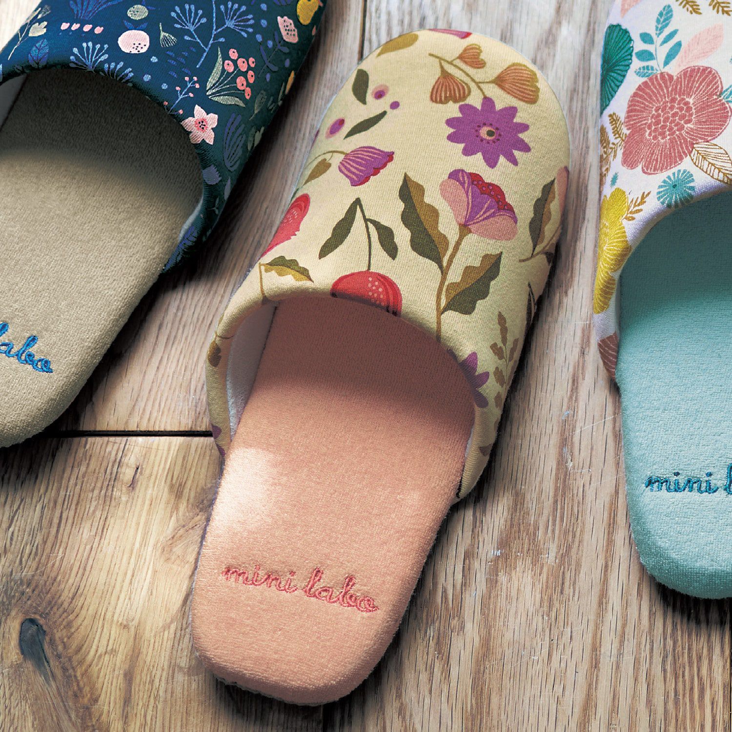 日本千趣會 - mini labo 質感室內拖鞋-週日在鄉村 (23-25cm)