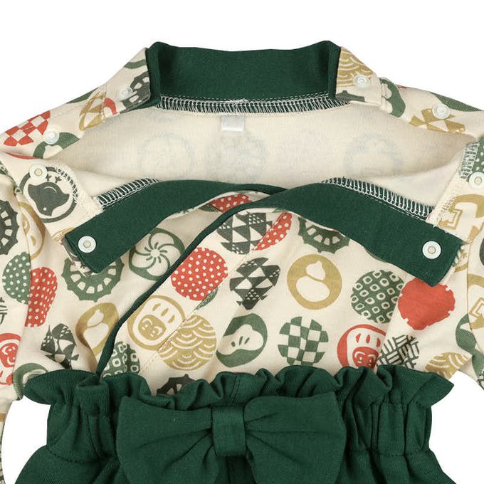 akachan honpo - 袴連身包屁衣-綠色