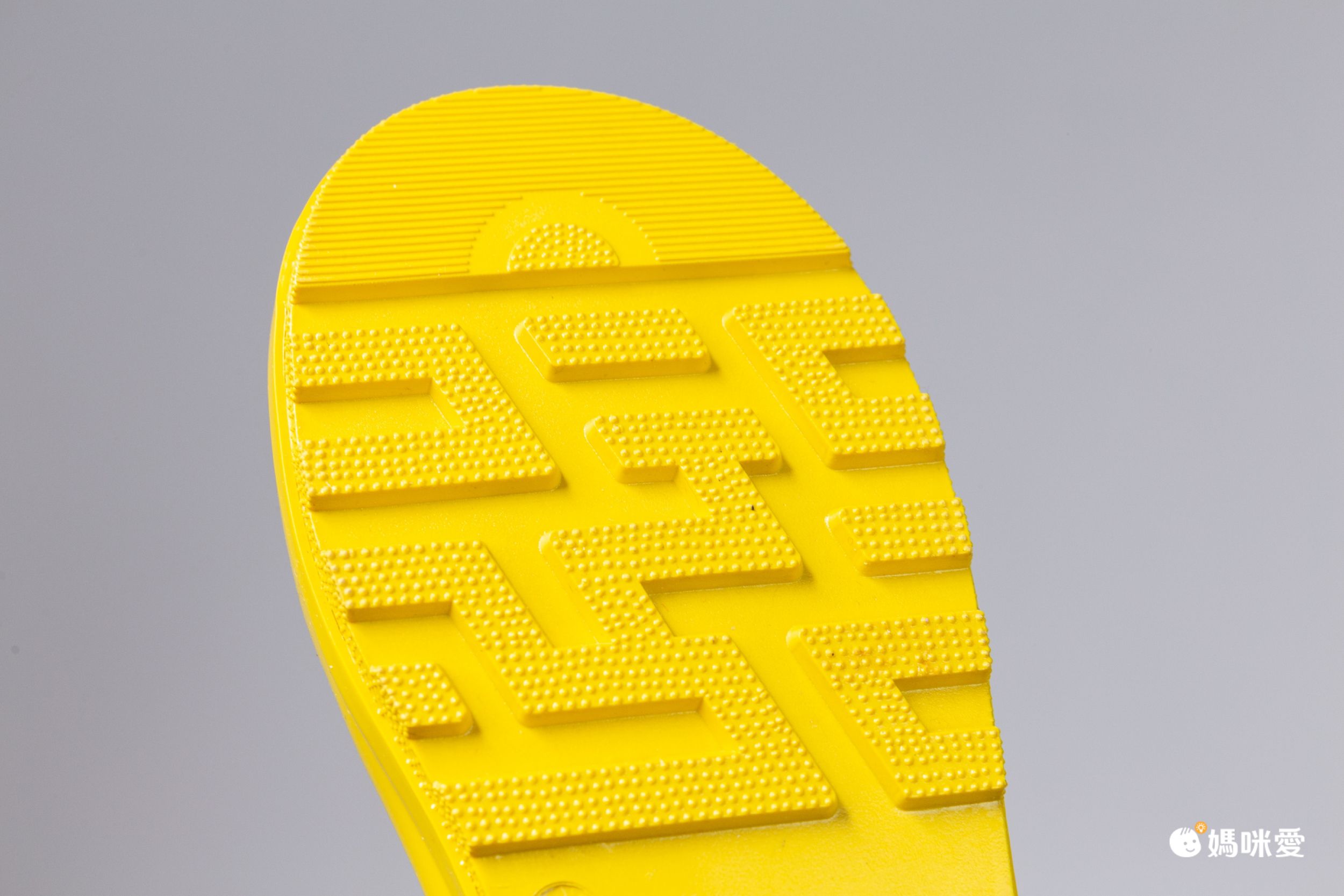 韓國 OZKIZ - 兒童橡膠防滑刻紋雨鞋-彩虹