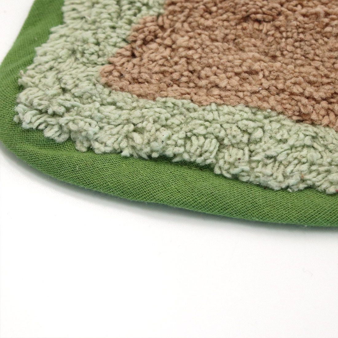 日本 TOMO - 動物系 短絨吸水腳踏墊/地墊-小浣熊 (約60×52cm)