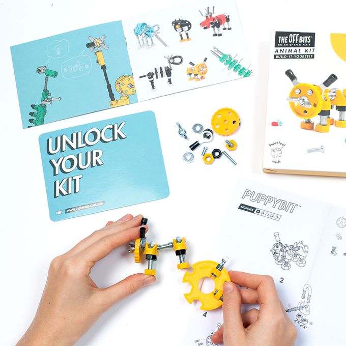 以色列 theOffBits - 機械積木-小狗
