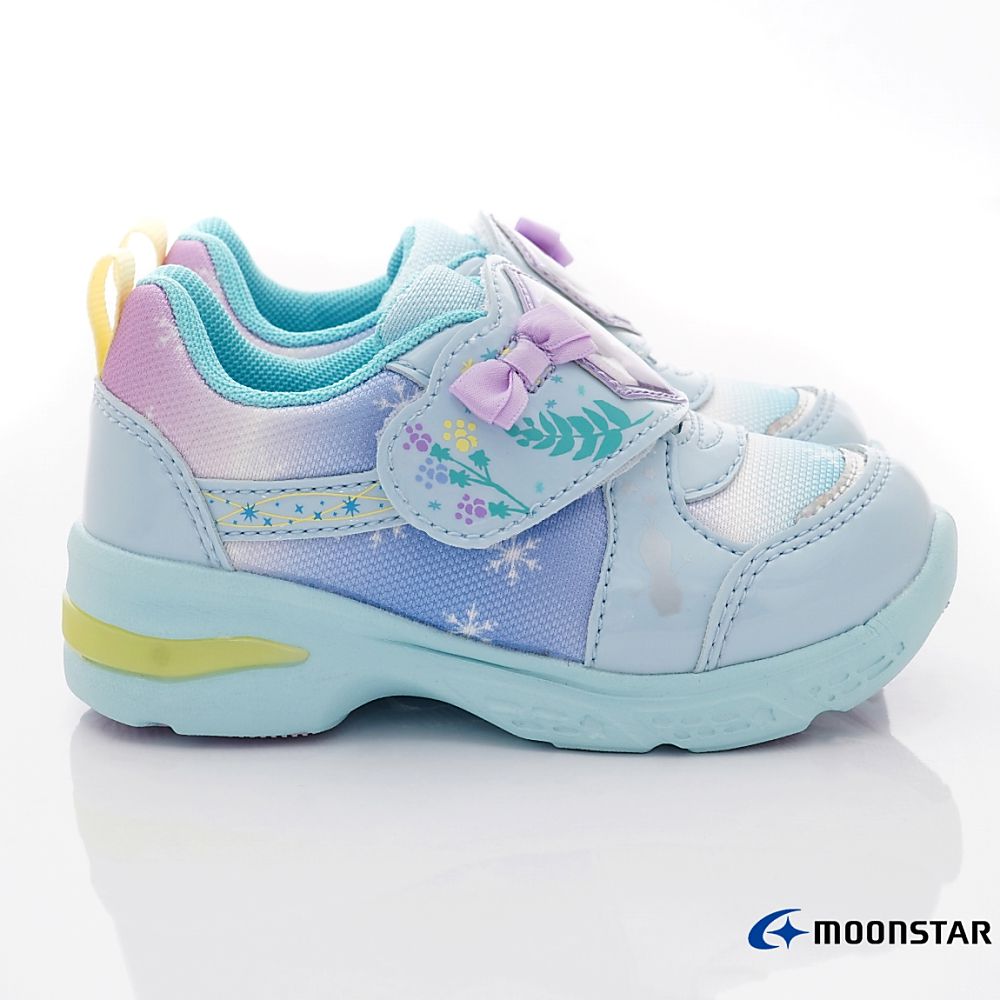 MOONSTAR日本月星 - 日本月星冰雪聯名運動鞋(中小童段)-淺藍