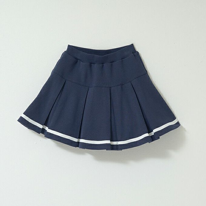 日本 Lycee mine - 水手風百摺短裙-(內襯安全褲)-粉紅