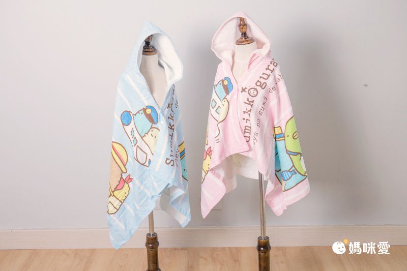 角落小夥伴 - 角落小夥伴電影版親子浴巾-黃 (61*124cm)