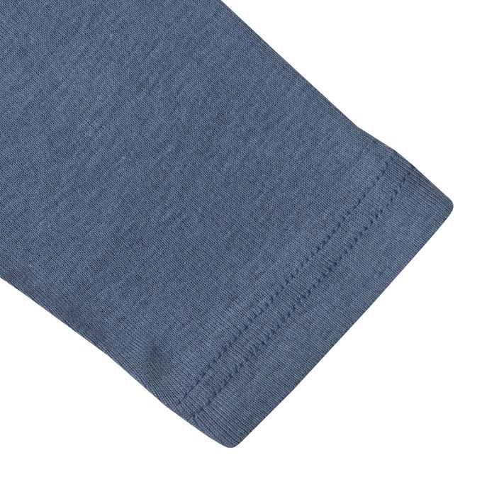 akachan honpo - ah長袖圓領上衣2件組-穿衣練習-深藍色