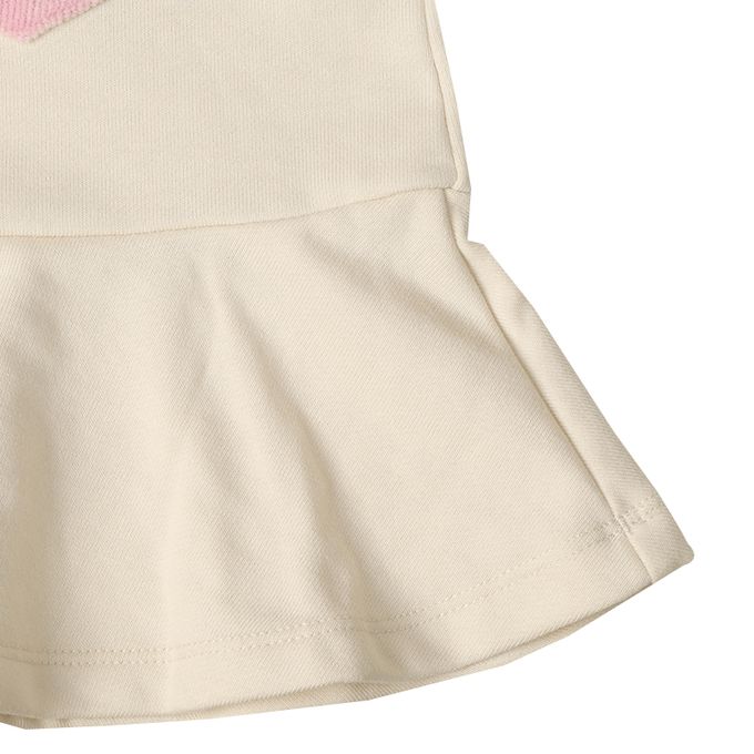 akachan honpo - 長袖洋裝-小包包-象牙白色