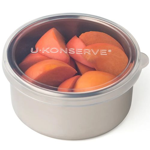 美國 U-Konserve 優康 - 經檢驗食品安全等級 304 不鏽鋼保鮮盒/儲存盒/冷凍盒/便當盒 275ml-透明