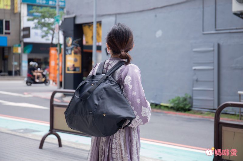 日本 Chepeli - 超大容量保冷購物袋/背包(可套購物籃)-時尚黑-35L/耐重15kg