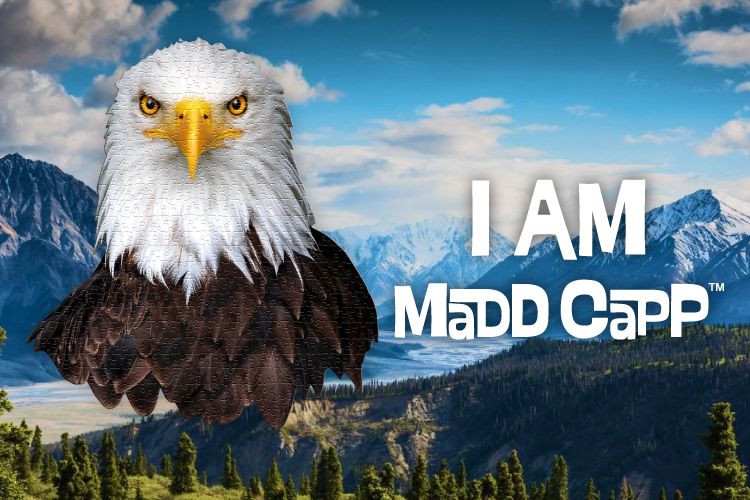 Madd Capp - I AM 動物拼圖-550,我是老鷹