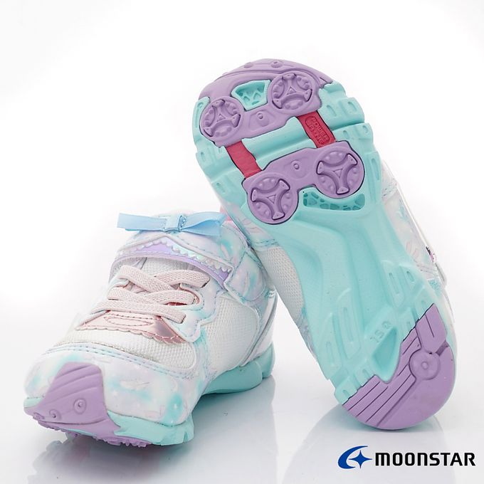 Moonstar日本月星 - 月星LV輕量運動鞋2E-LV11218白湖綠-運動鞋-白湖綠