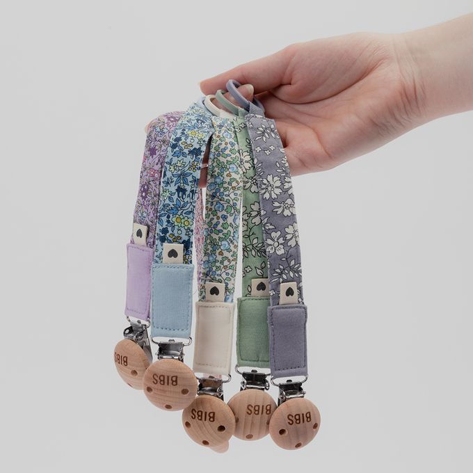 丹麥BIBS - BIBSxLiberty豪華三件禮盒組-ChamL藕紫組