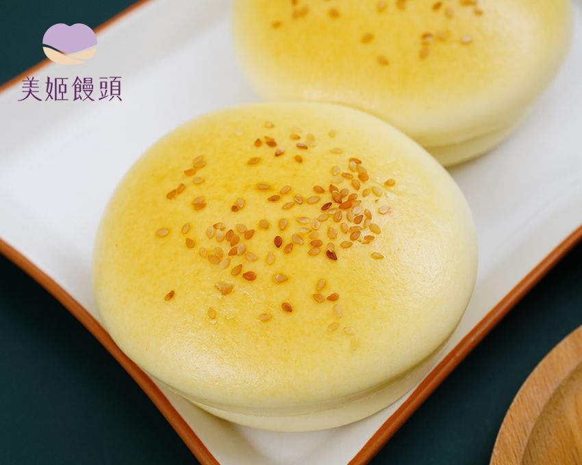 美姬饅頭 - 蒸有趣漢堡造型饅頭-6入-60g/顆