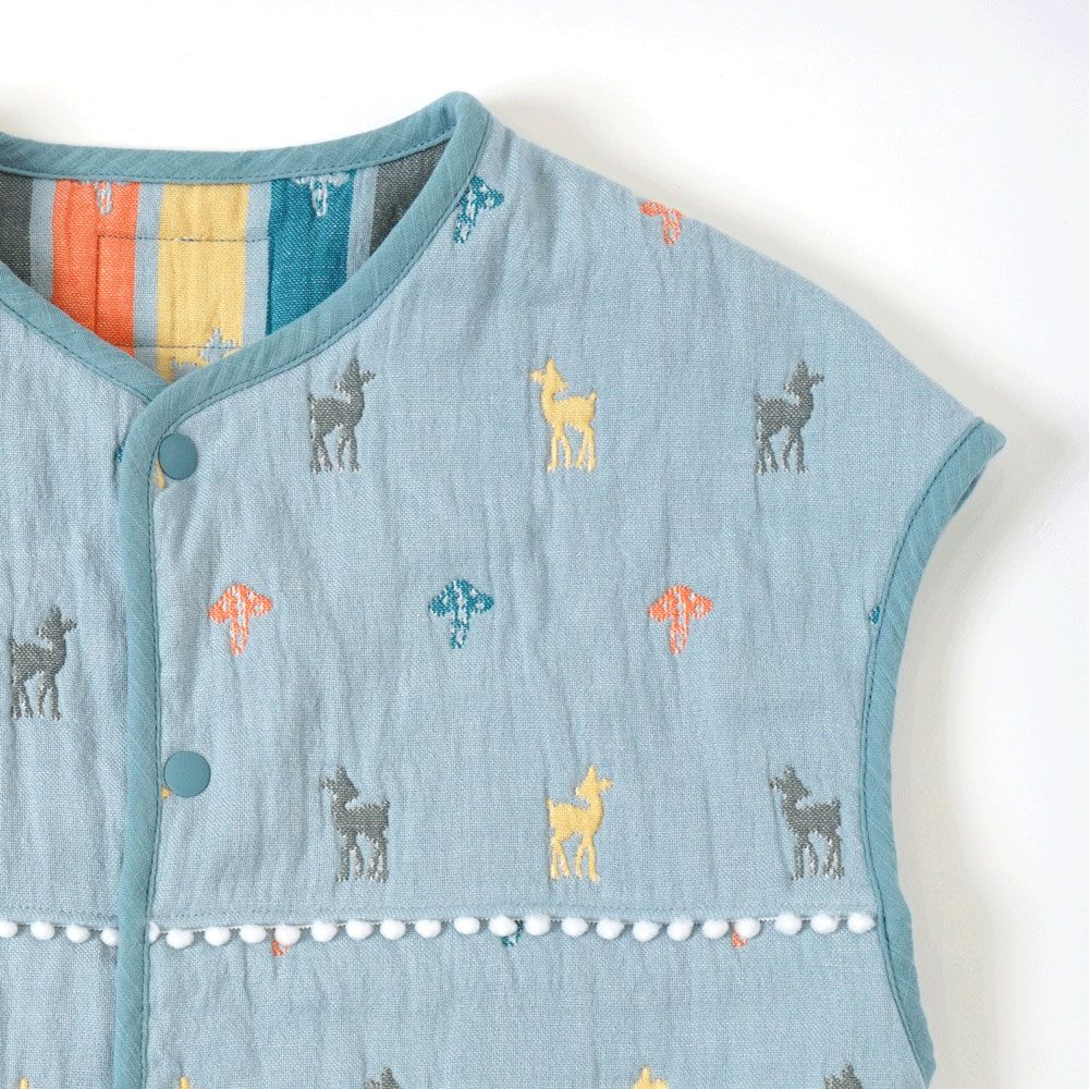 日本 Hoppetta - Amelie異想世界六層紗睡袍 大童