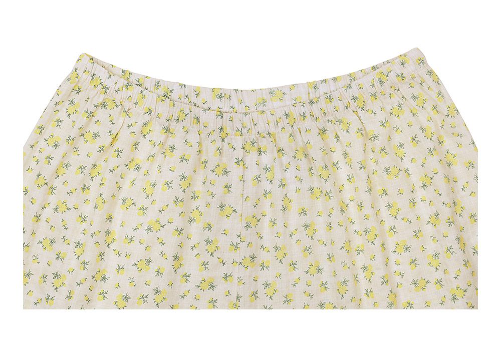 韓國 ULLALA - 天真浪漫無袖睡衣(兩件式) (FREE)