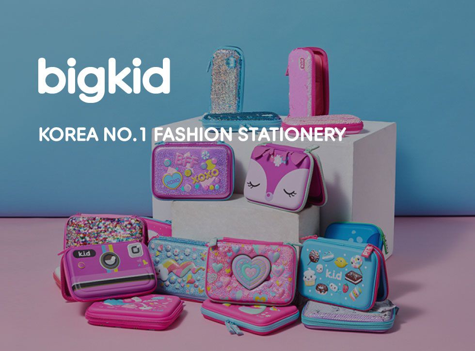 韓國 bigkid - 香香LED電子錶-深藍(橘子香)