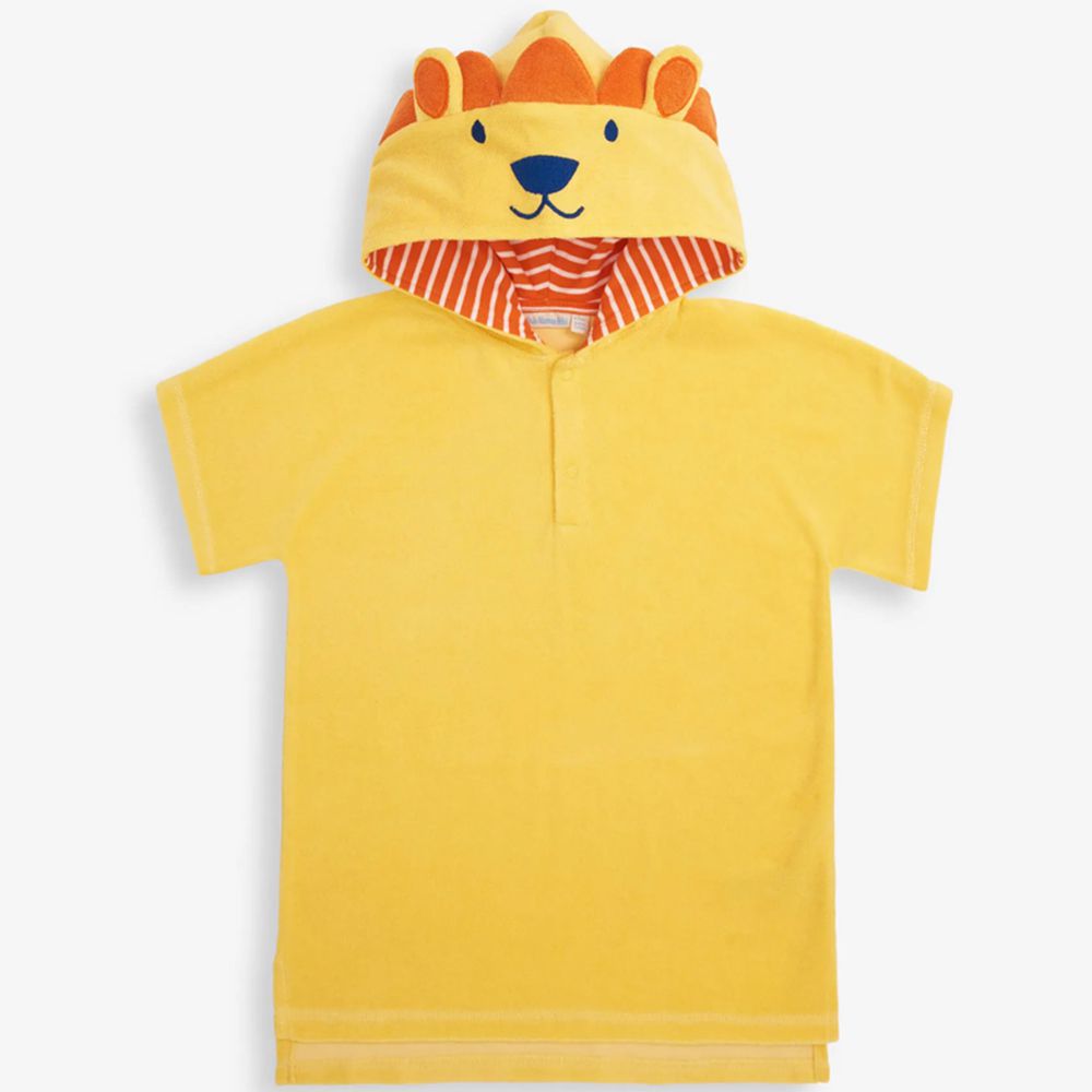 英國 JoJo Maman BeBe - 嬰幼兒/兒童游泳浴巾-小獅子