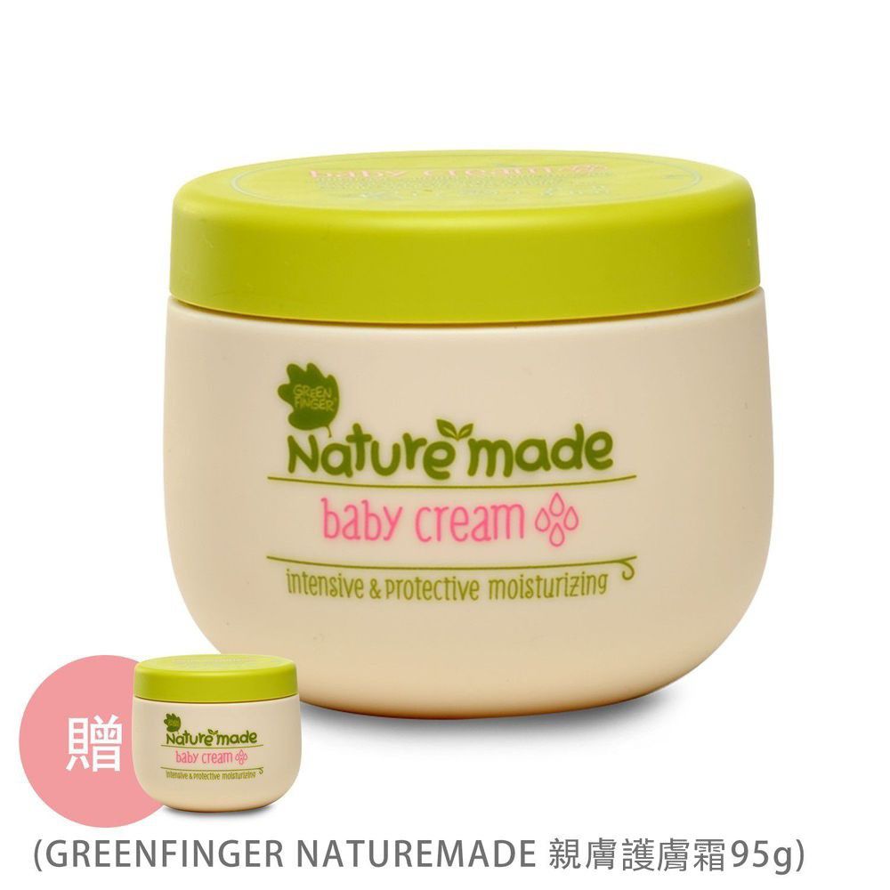 Green Finger - 綠手指Nature made親膚嬰幼兒系列-護膚霜 買一送一-(效期:2022.5.24)-95g*2