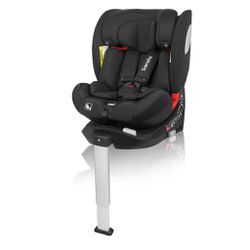 波蘭 Lionelo - Lionelo 0~12歲長效型嬰幼童汽座 Braam i-Size (典雅黑)送Lionelo兩用型皮椅保護墊Sikker