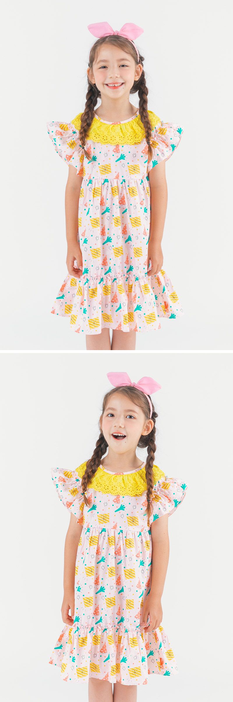 韓國 OZKIZ - 立體袖驚喜禮物洋裝