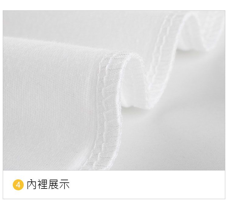 純棉短袖上衣-草莓蛋糕-白+粉