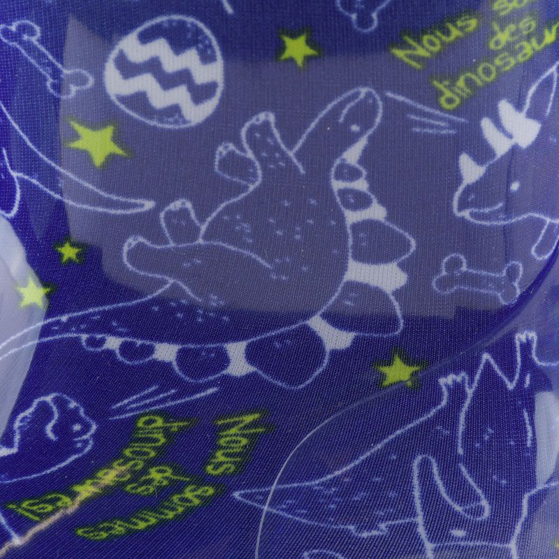 akachan honpo - 雨鞋-恐龍-深藍色