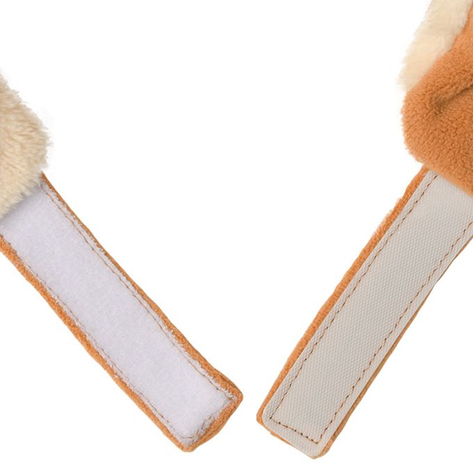 akachan honpo - 小耳朵飛行帽-咖啡色