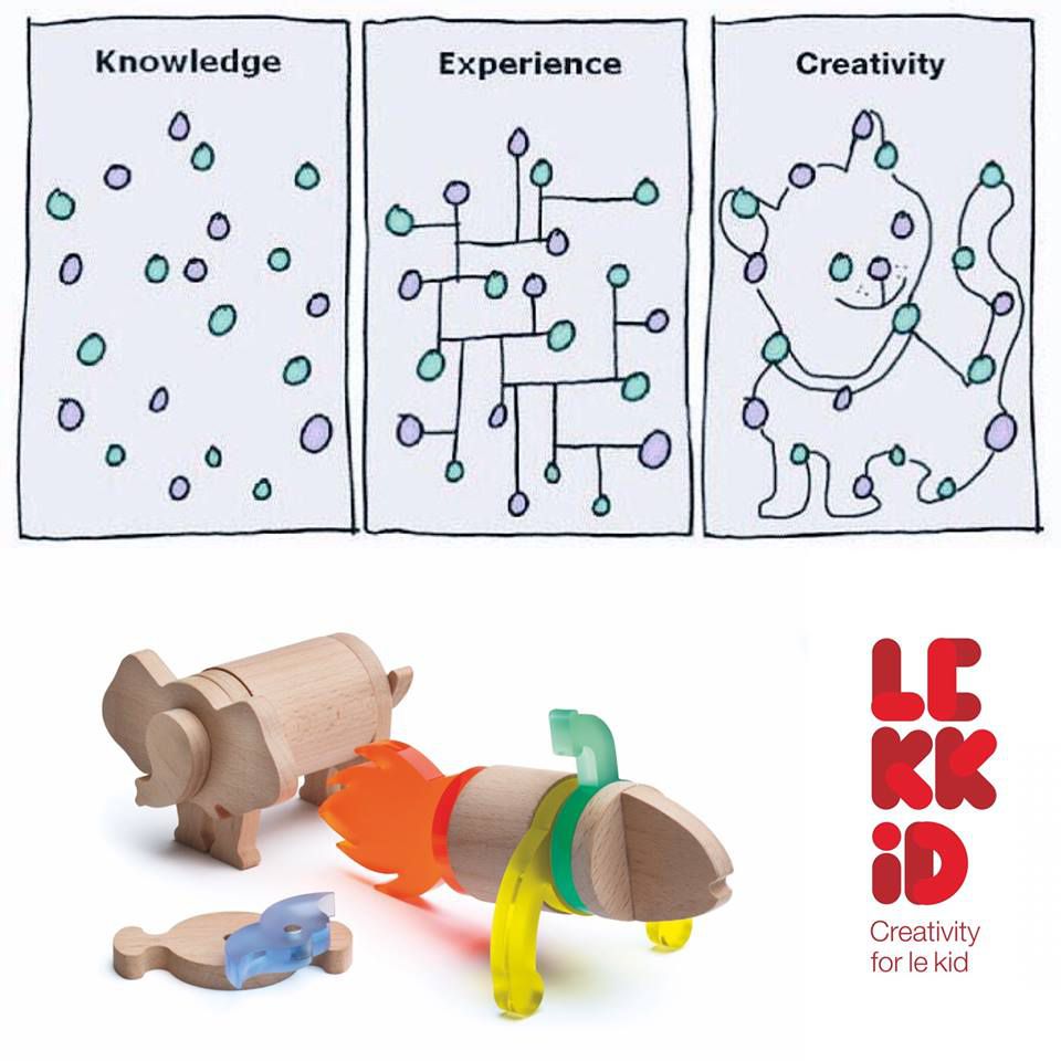 西班牙 LEKKID - IMAGINARY FAUNA磁性積木組-22片組