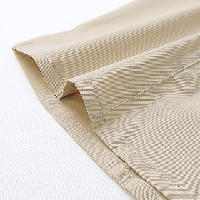 日本 ZOOLAND - 甜蜜草莓口袋俏麗吊帶裙-卡其杏