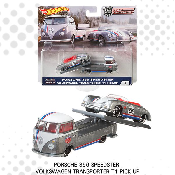 Hot Wheels - MATTEL 風火輪新運輸車組_PORSCHE 356 SPEEDSTER